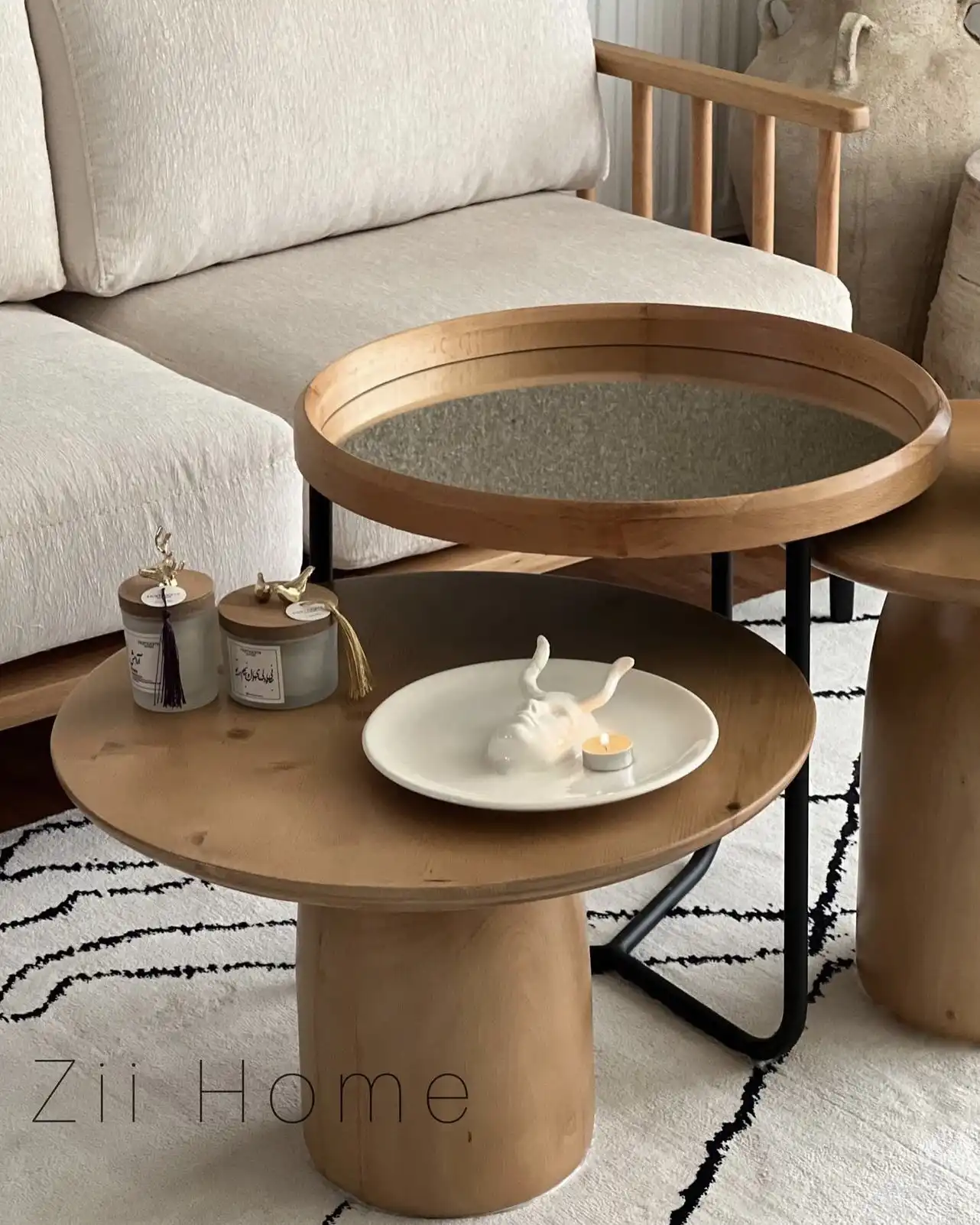 قیمت میز جلو مبلی مدرن و عسلی شیک