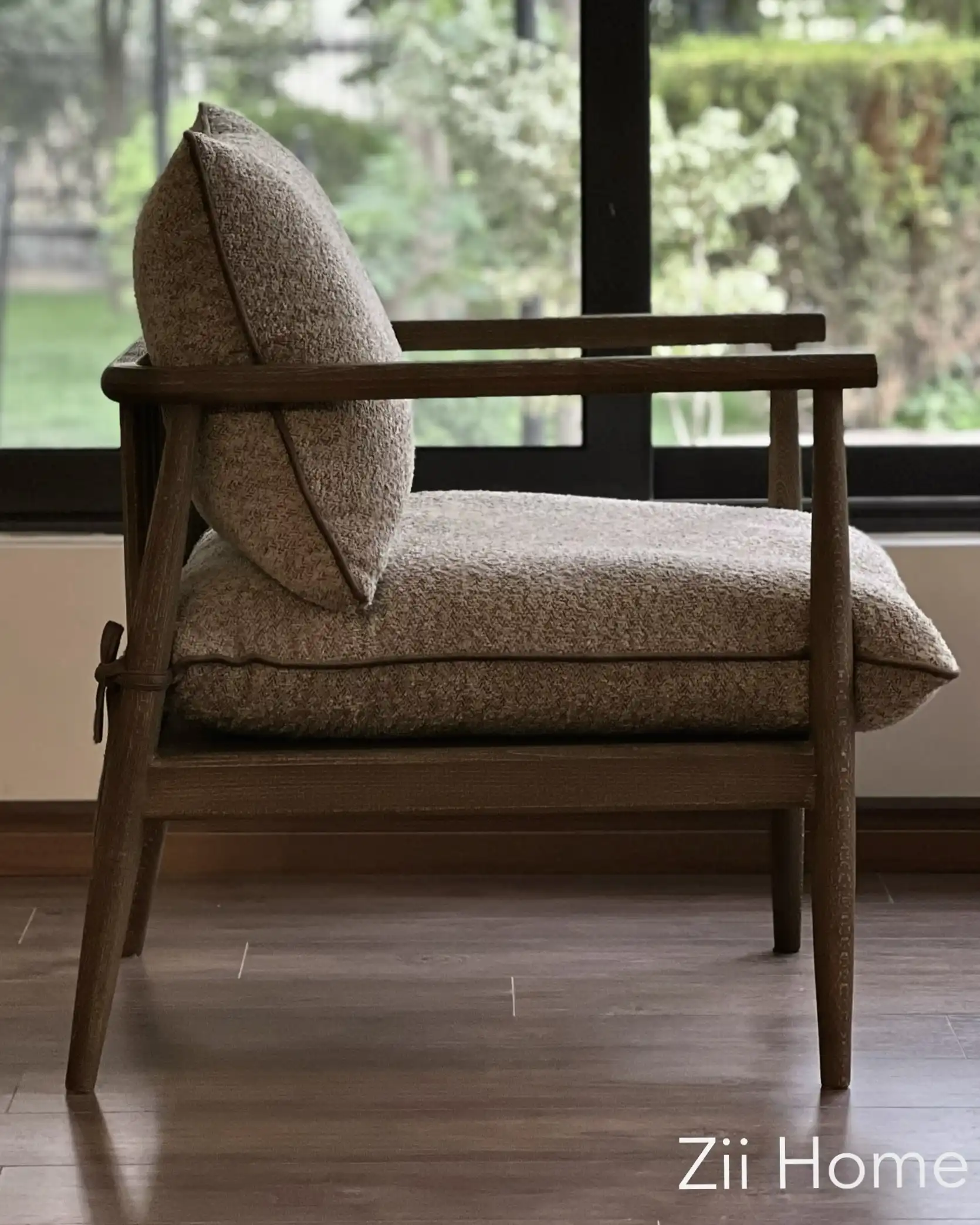 مبلمان خاص zii home | مبل راحتی چوبی